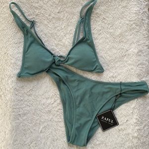 Zaful | Bikini Set | Sea Green | M